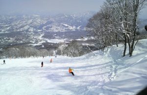 Estación de esquí en Japón