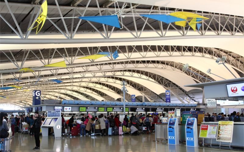 kansai international airport inside