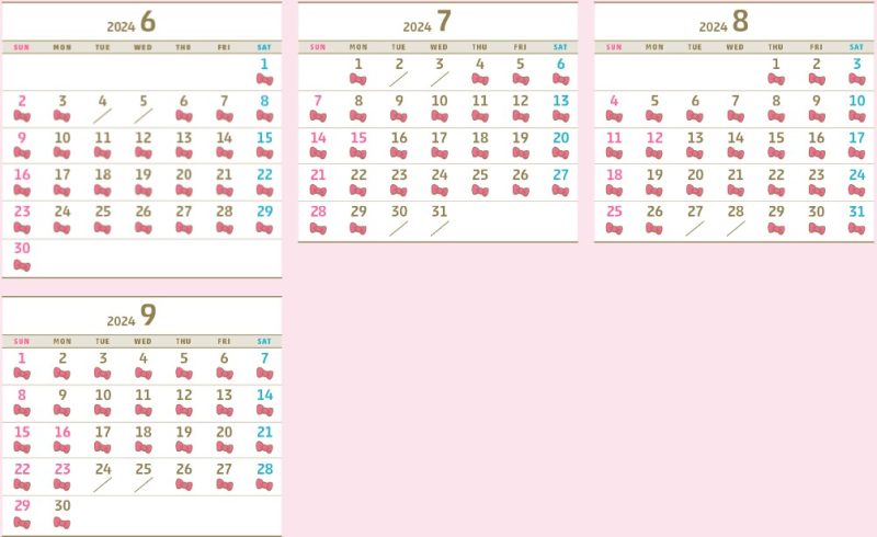 hello kitty shinkansen calendar 2024