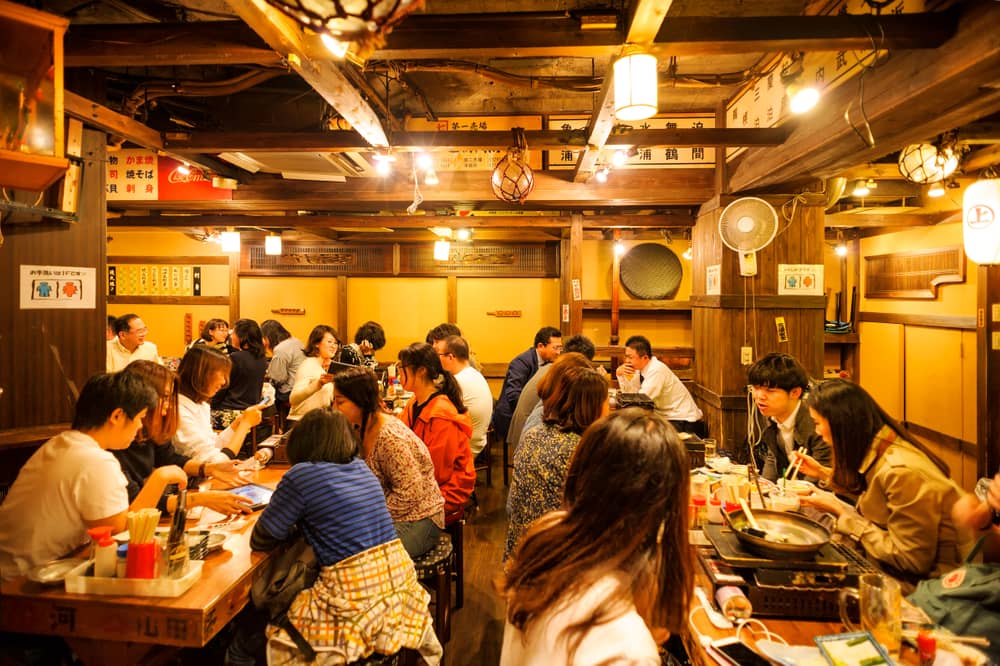 Traditional japanese restaurant in Shinjuku.